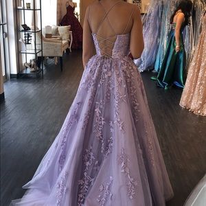 Sherri Hill Lilac Gown